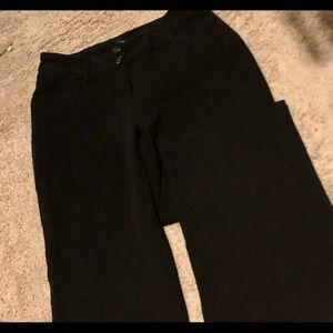 Black business casual pants